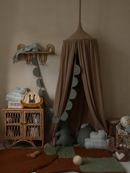 Little Lights, Nattlampa till barnrummet, Utomjording mustard - Bild 5