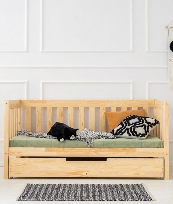 Barnsäng med förvaringslåda/extrasäng, dagbädd Mila CPP