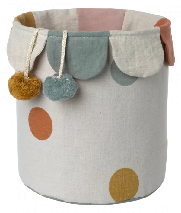 Maileg, stor förvaringskorg, Chinos Green