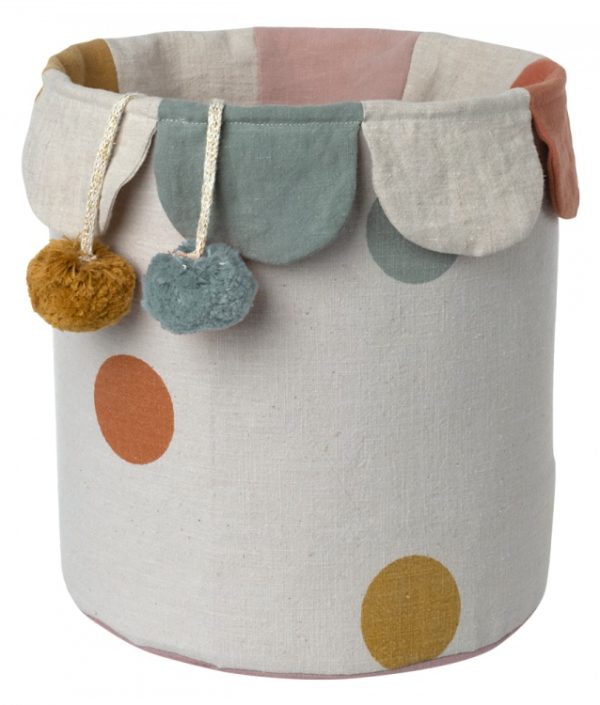 Maileg, stor förvaringskorg, Rose