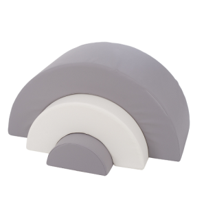 Babylove, Byggbara klossar Rainbow, grå