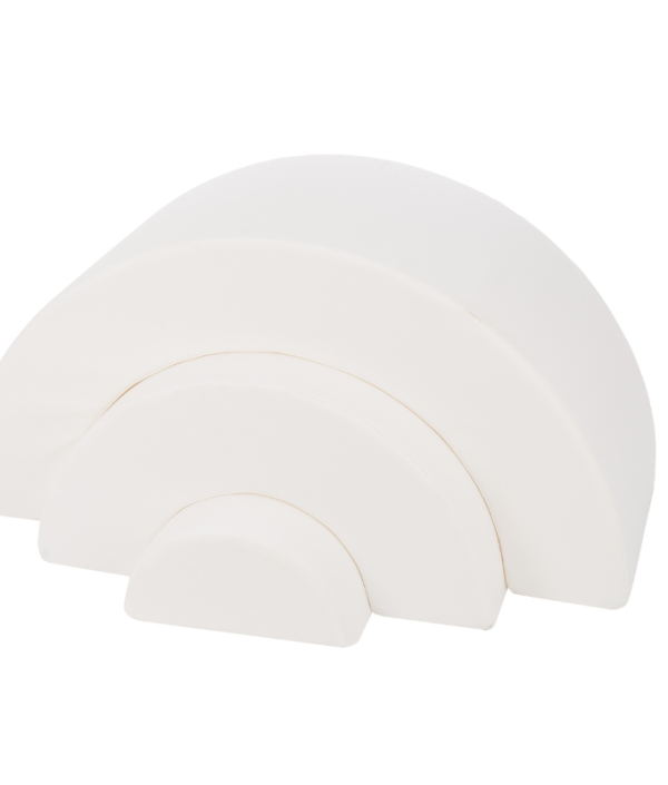 Babylove, Byggbara klossar Rainbow, vit