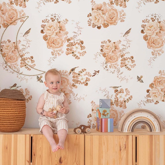 Dekornik, tapet Subtle Hamptons Garden - Bild 2