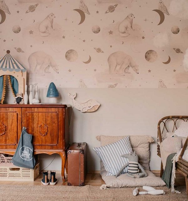 Dekornik, tapet Bears Universe