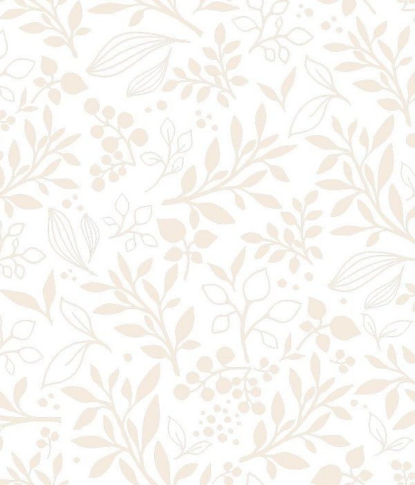 Dekornik, tapet Subtle Flowers Beige