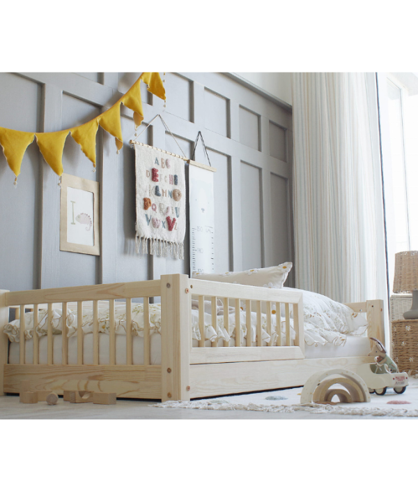 Barnsäng Alex 90x190 cm låg