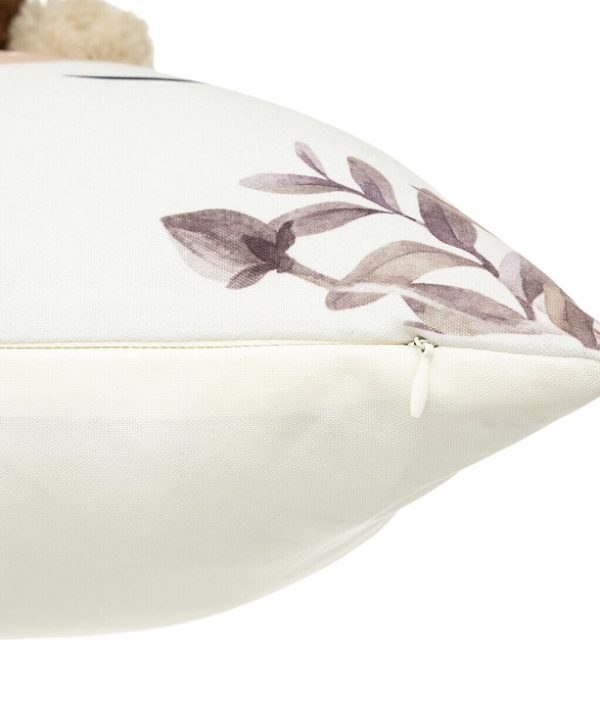 Kudde med pompom, fox