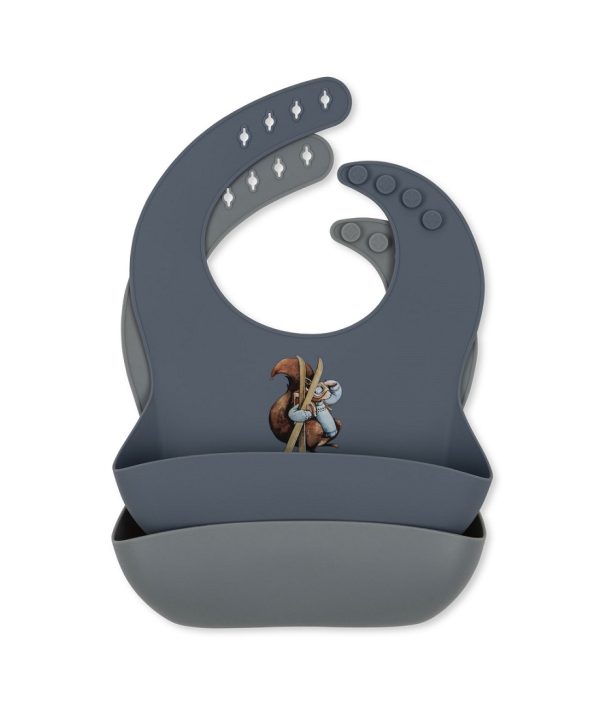 Konges Sløjd, haklapp i silikon 2-pack, Val d'Isère