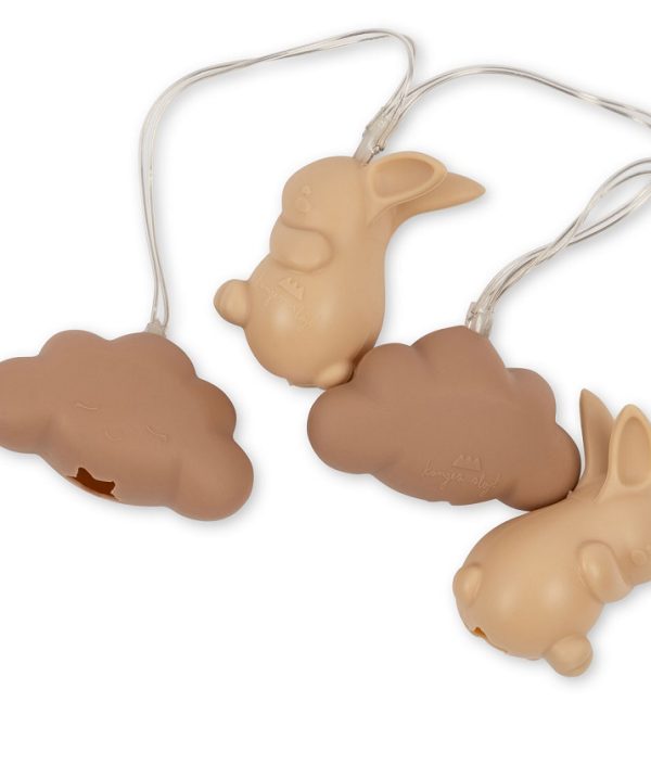 Konges Sløjd, ljusslinga Bunny & Cloud, blush