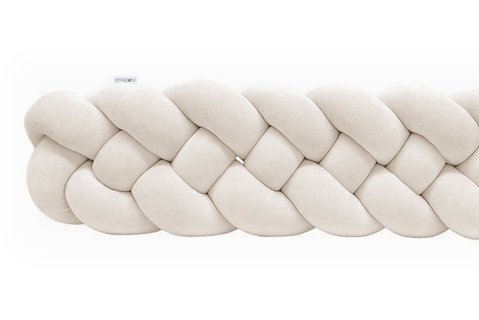 Spjälsängsskydd flätad, Desert sand