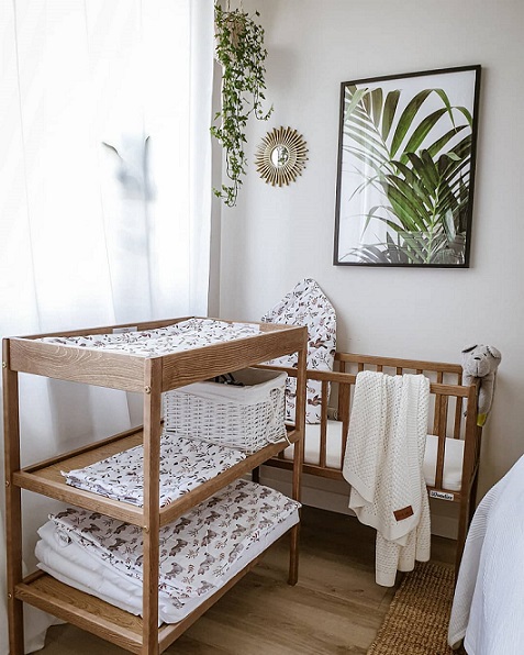 Spjälsäng sidosäng, vintage - Bild 9