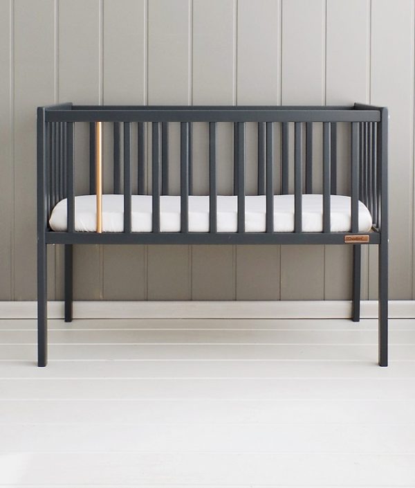 Spjälsäng sidosäng Starry Night, antracit