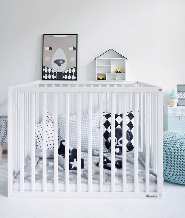 Lekhage till barnrummet, vit