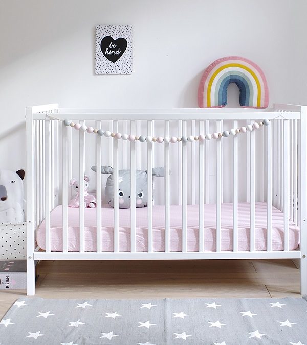 Spjälsäng Fantasy, vit