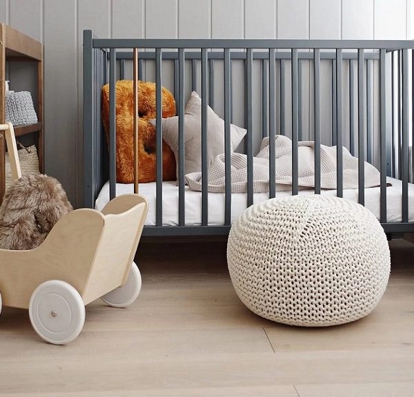 Spjälsäng Starry Night, antracit