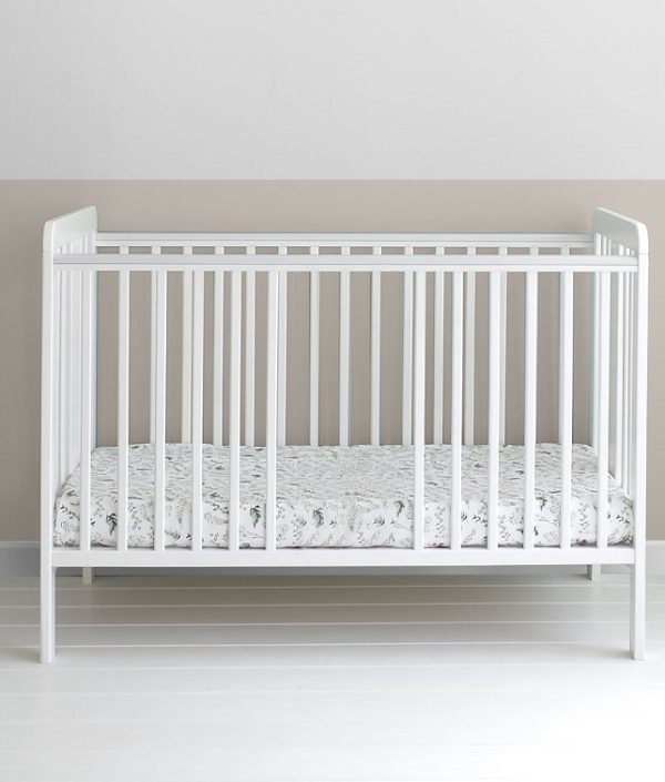 Spjälsäng Räv, vit