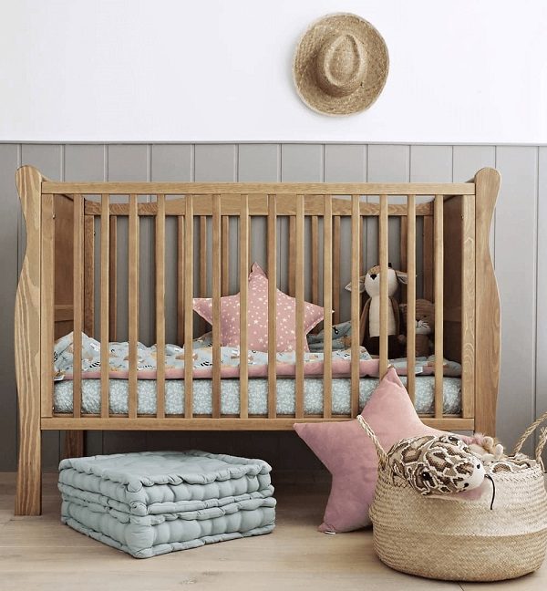 Spjälsäng Majestic, vintage