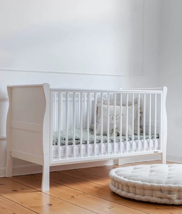 Växasäng juniorsäng Majestic, vit