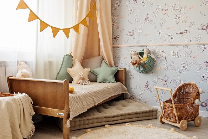 Växasäng juniorsäng Majestic, vintage - Bild 7