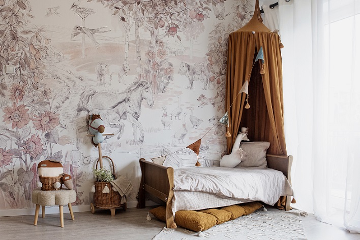 Växasäng juniorsäng Majestic, vintage - Bild 10