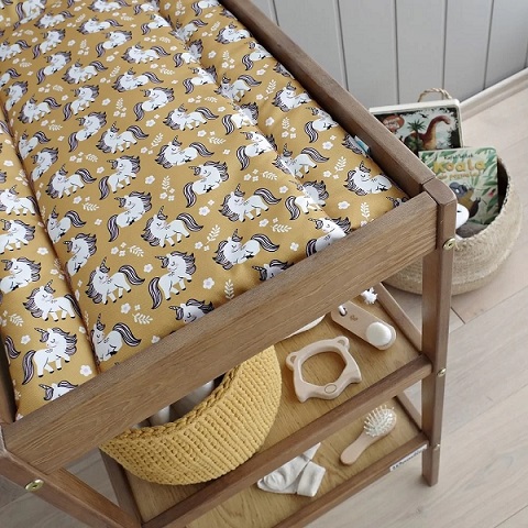 Klassisk hylla skötbord, vintage - Bild 7