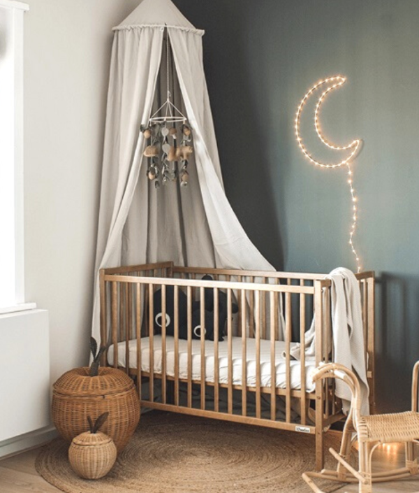 Spjälsäng Starry Night, vintage