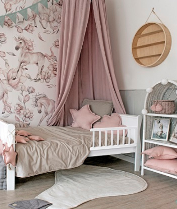 Växasäng juniorsäng Majestic, vit