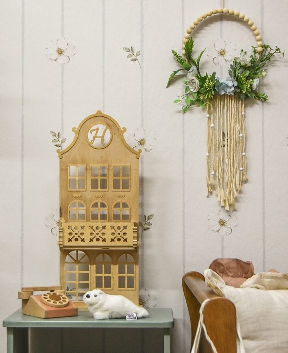 Dekorillo, tapet English garden blue