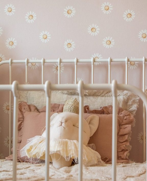 Dekorillo, tapet Little Daisy Pink