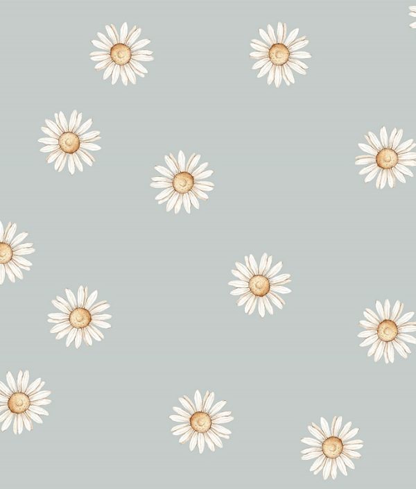 Dekorillo, tapet Little Daisy Blue