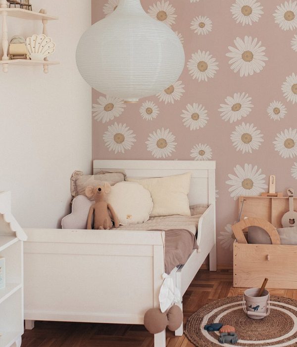 Dekornik, tapet Tuscan Daisies Pink