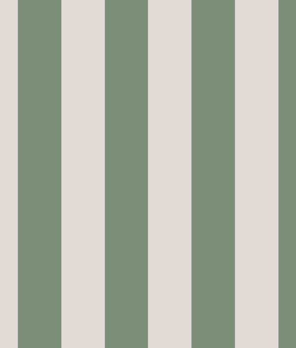 Dekornik, tapet Retro Stripes Green