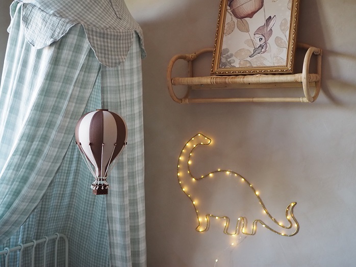 Nattlampa till barnrummet, Dino guld - Bild 4