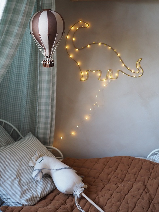 Nattlampa till barnrummet, Dino guld - Bild 6