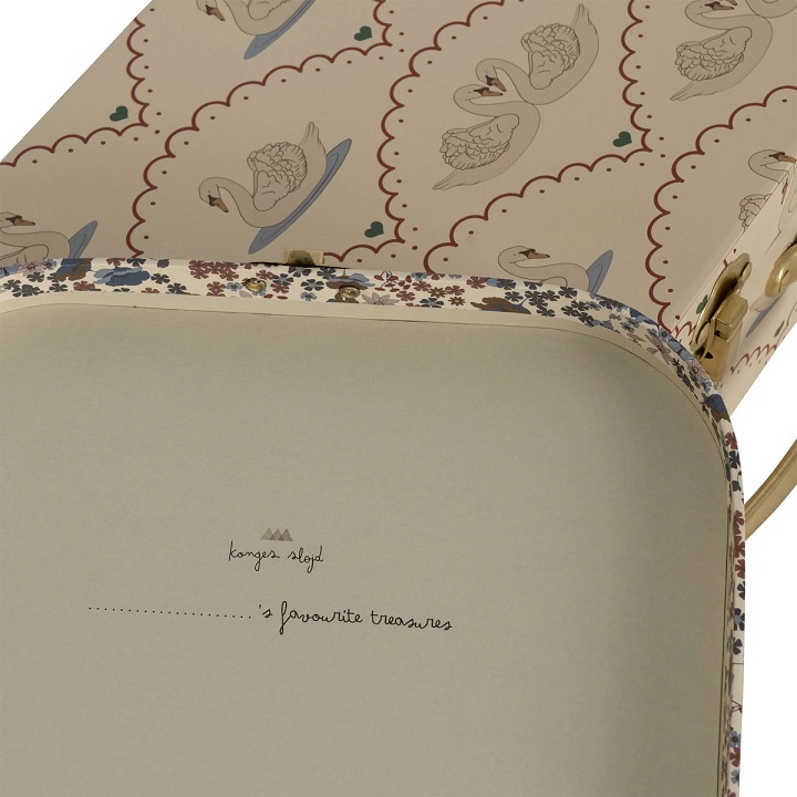 Konges Sløjd, förvaringslådor Swan/Vivi Fleur, 2-pack - Bild 6