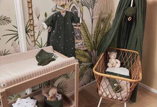 Jollein, sängmobil speldosa, Teddy Bear Leaf Garden - Bild 6