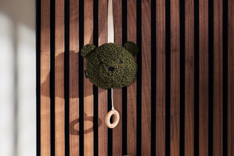 Jollein, sängmobil speldosa, Teddy Bear Leaf Garden - Bild 3