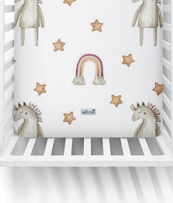 Dra-på-lakan till juniorsäng, Cheval