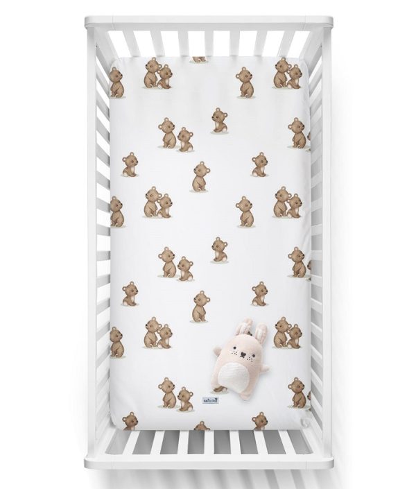 Dra-på-lakan till juniorsäng, Petit Ours