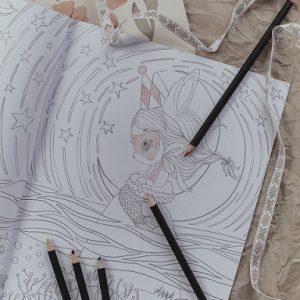 Mrs Mighetto, målarbok The magical world of Minimighettos