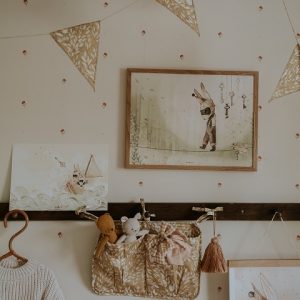 Mrs Mighetto, sängficka Misty Leaf Yellow