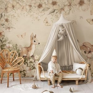 Mrs Mighetto, tapet mural The Floral Glade