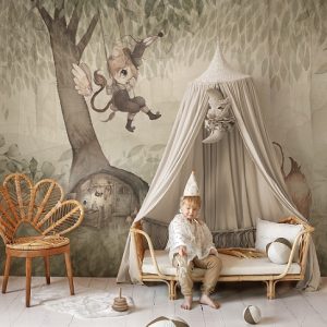 Mrs Mighetto, tapet mural The Green Glade