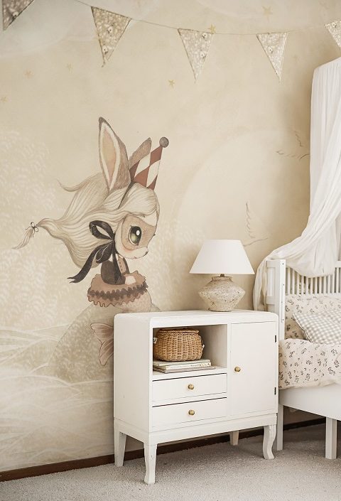 Mrs Mighetto, tapet mural Mermaid Dream