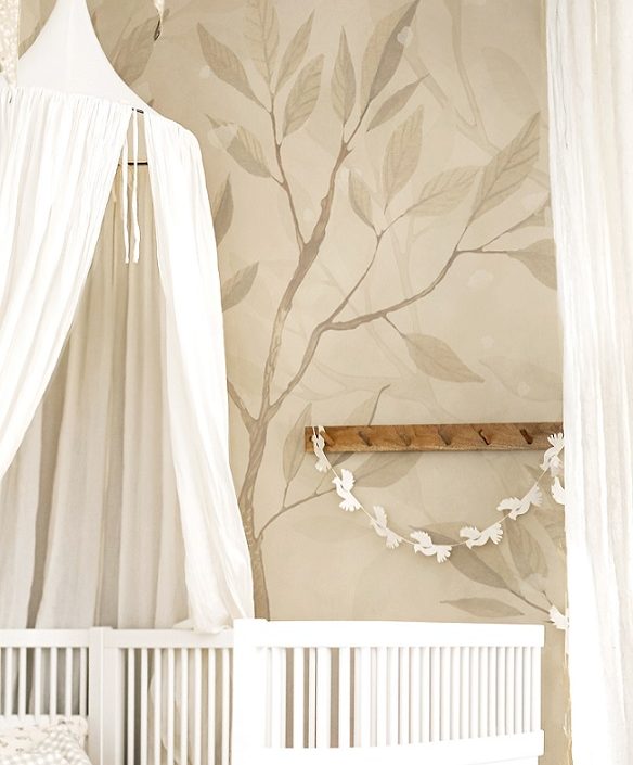 Mrs Mighetto, tapet Acorn Forest Day