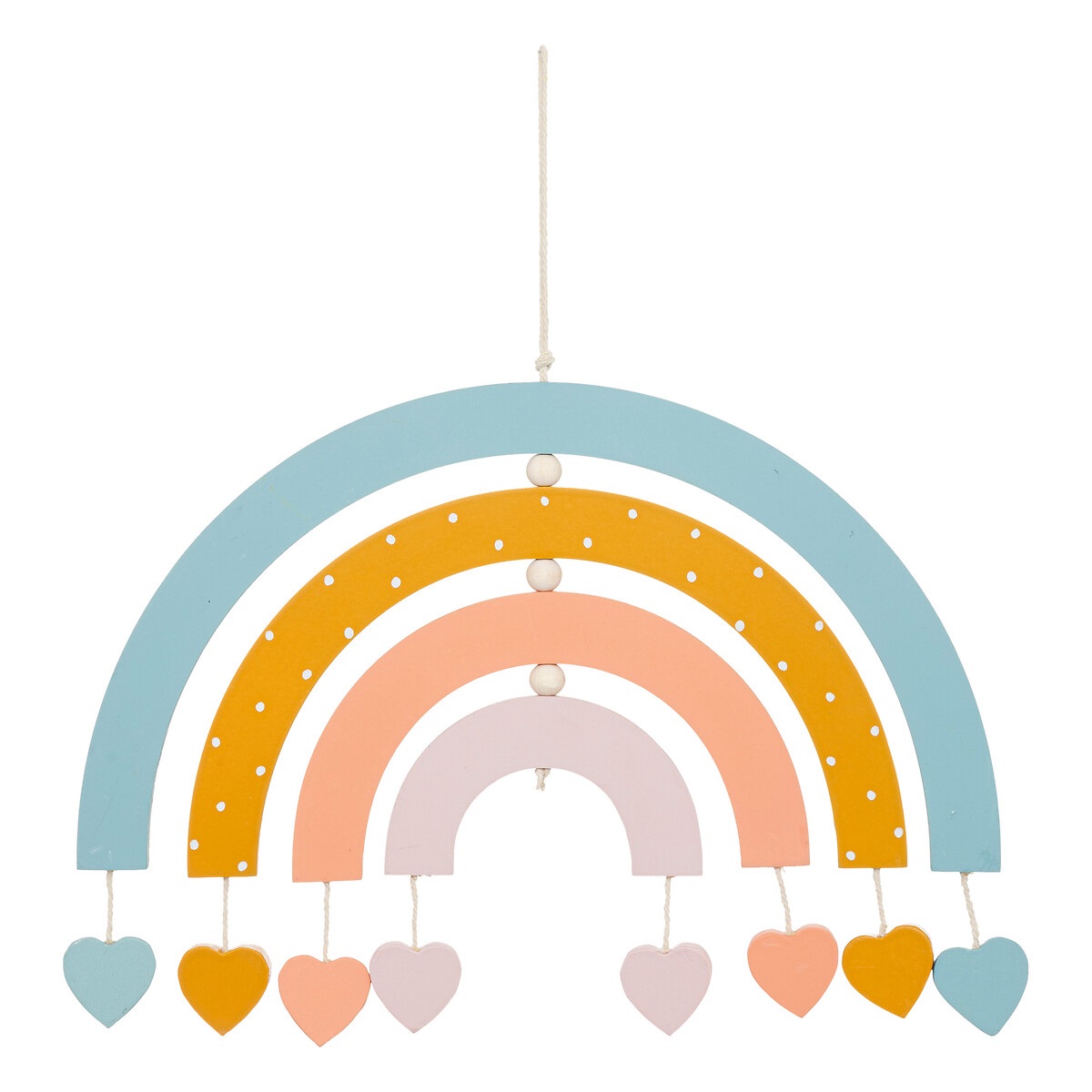 Väggdekoration till barnrummet, regnbåge