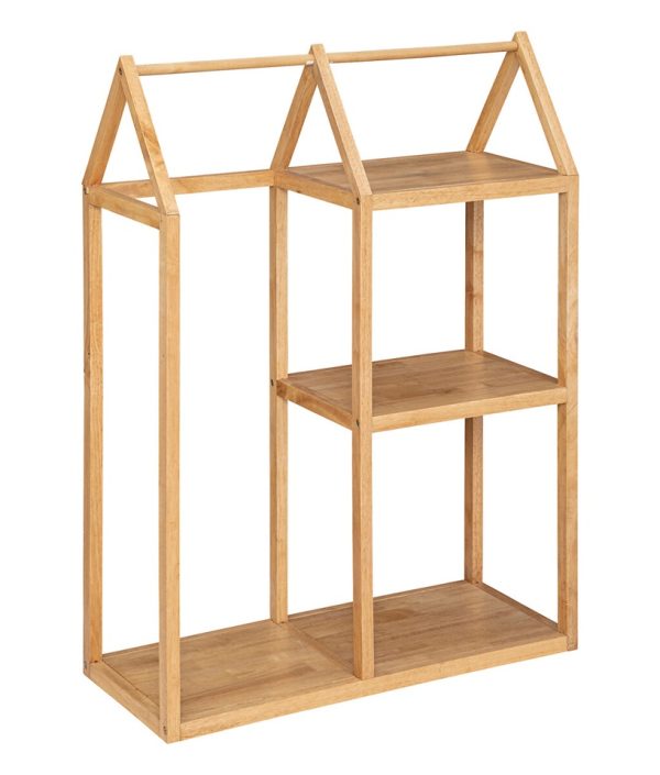 Bokhylla till barnrummet, natur hus