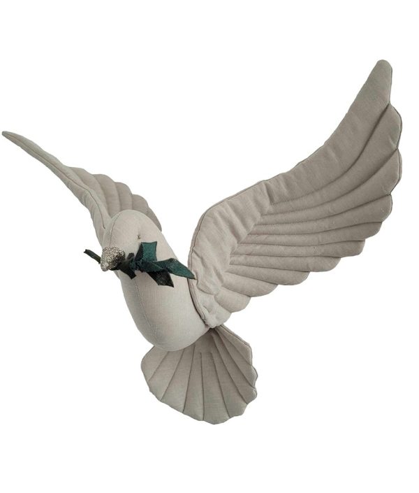 Väggdekoration sand duva