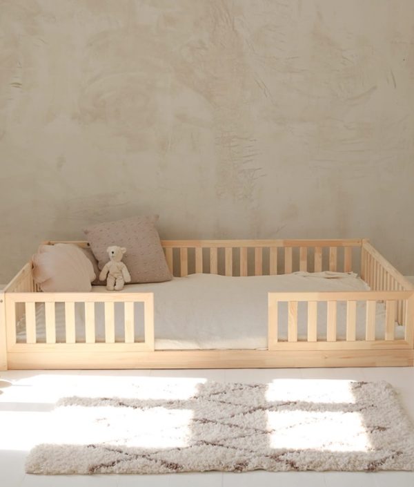Natur stor barnsäng Lisa Duo 140x190 cm