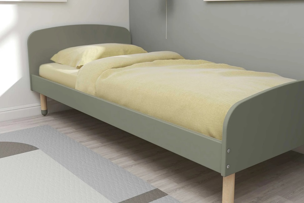 Flexa, barnsäng enkelsäng 90x200 cm Dots, natural green - Bild 4